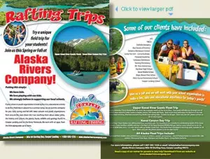 youth group Alaska Float Trips for schools or organizations.