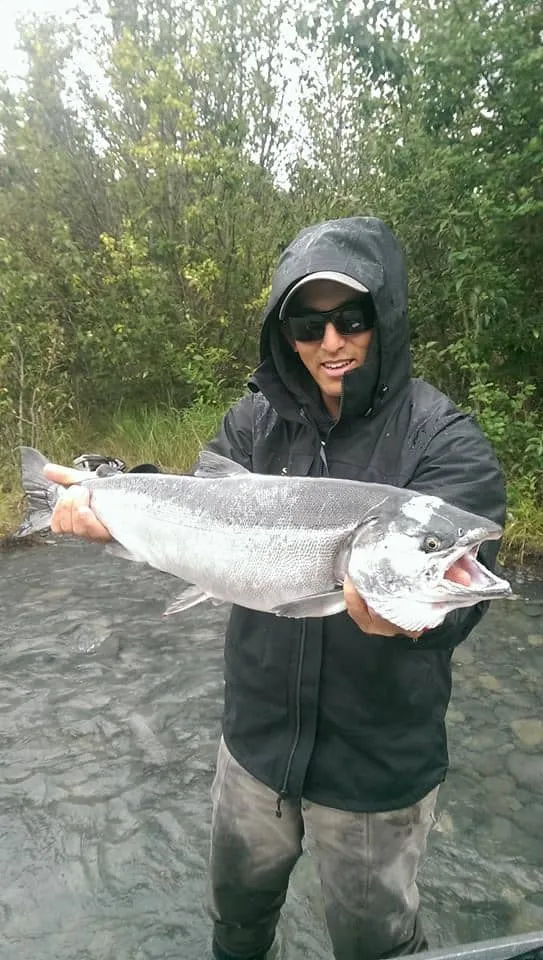 Alaska Rivers Company Jesse Fishing Alaska Rivers Company