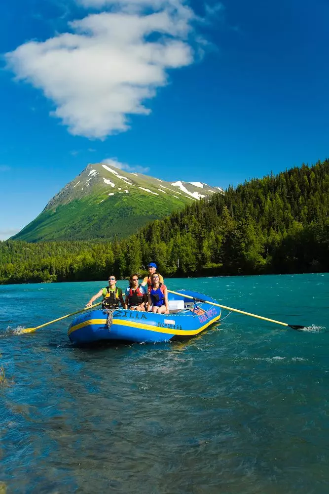 Alaska Rivers Company Scenic Rafting on Upper Kenai River